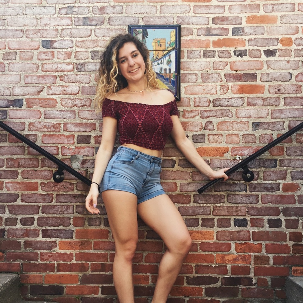 Off the shoulder top